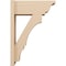 Ekena Millwork 7 1/2-in W x 18-in D x 26-in H Balboa Trad Rough Cedar Woodgrain TimberThane Outlooker, Primed Tan OUTUR075X18X26BOA04RCPR - alternate 6